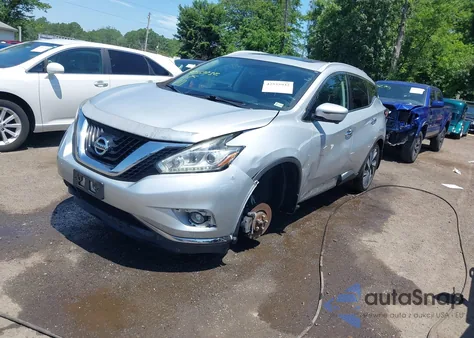 2018 Nissan Murano Platinum z USA, uszkodzony, nr VIN 5N1AZ2MH4JN129297